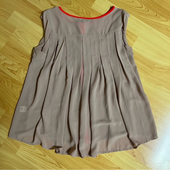 Chloe K Button Down Dusty Rose size M - Picture 5 of 9